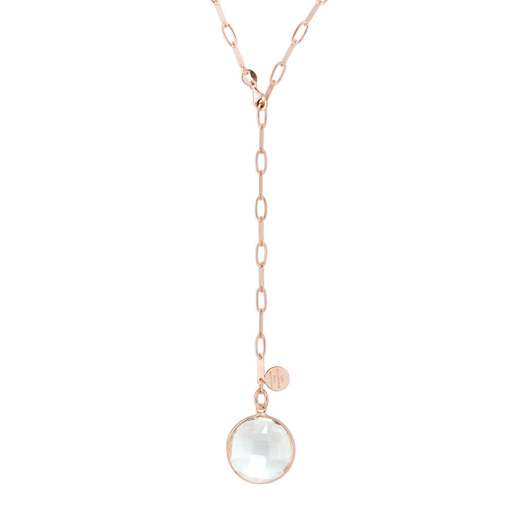 CHARM SMALL Kette Bergkristall