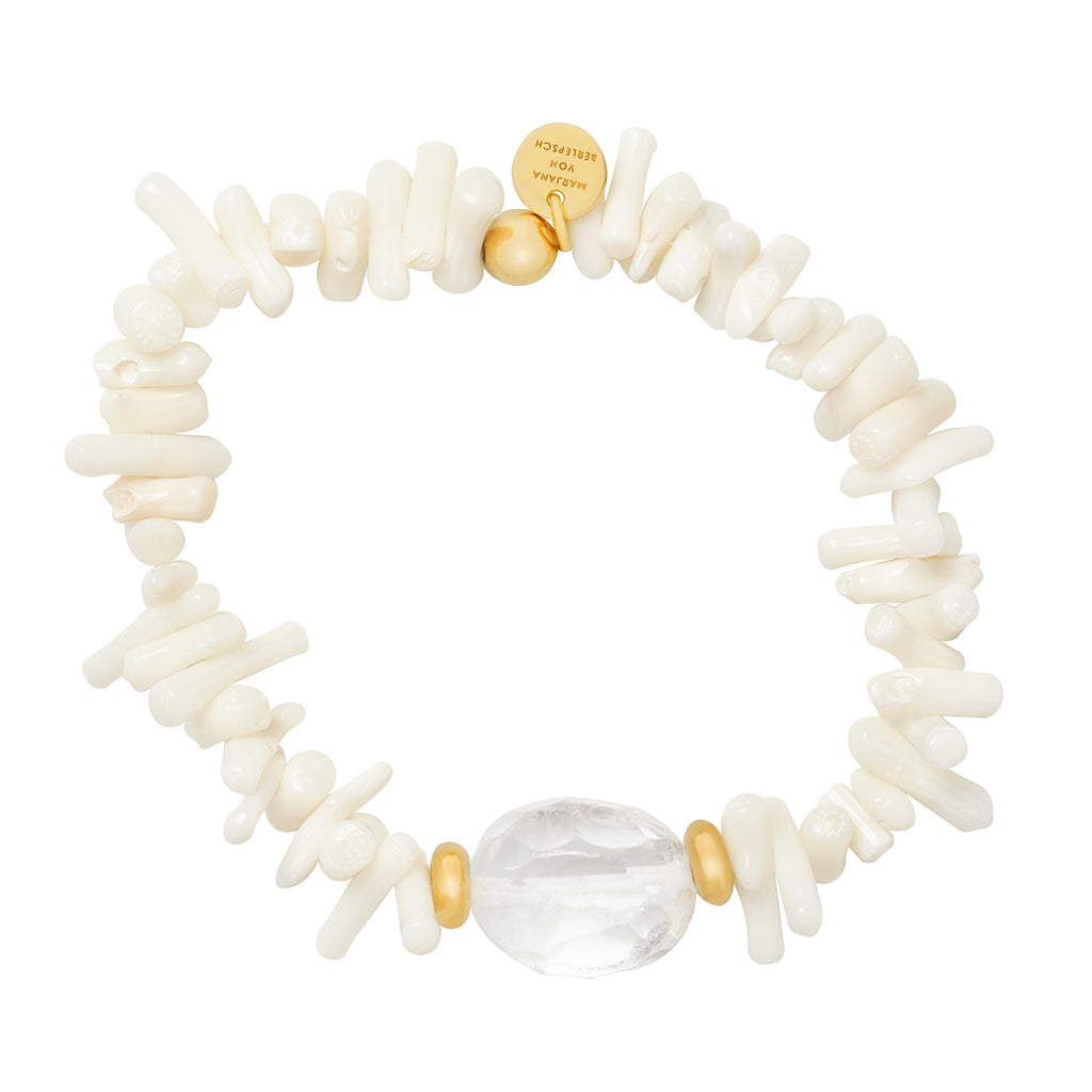 JAZZY ARMBAND WEISS