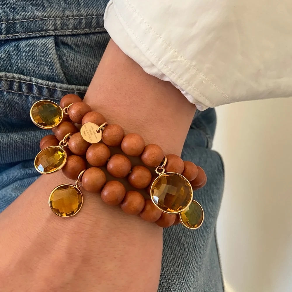 Armband Orange Citrin