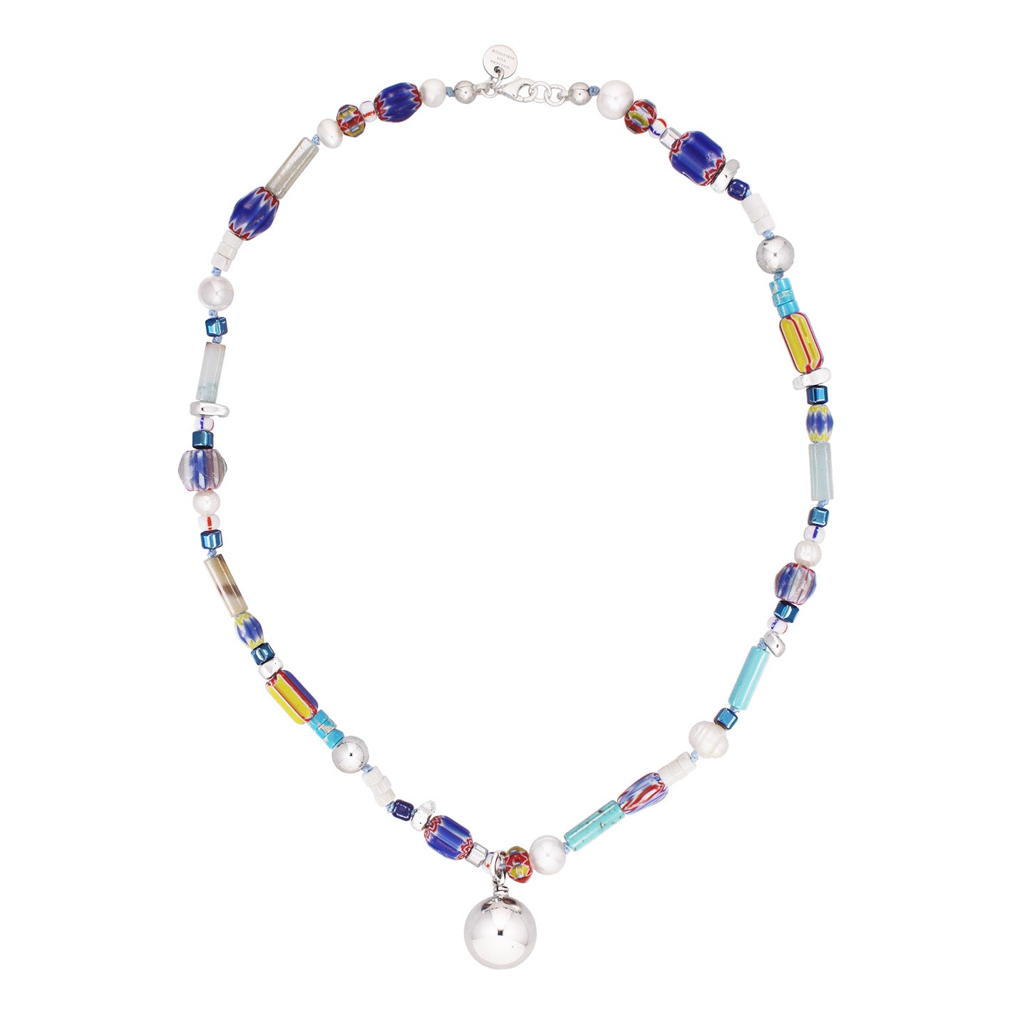 BLOOM Kette kurz Azurblau