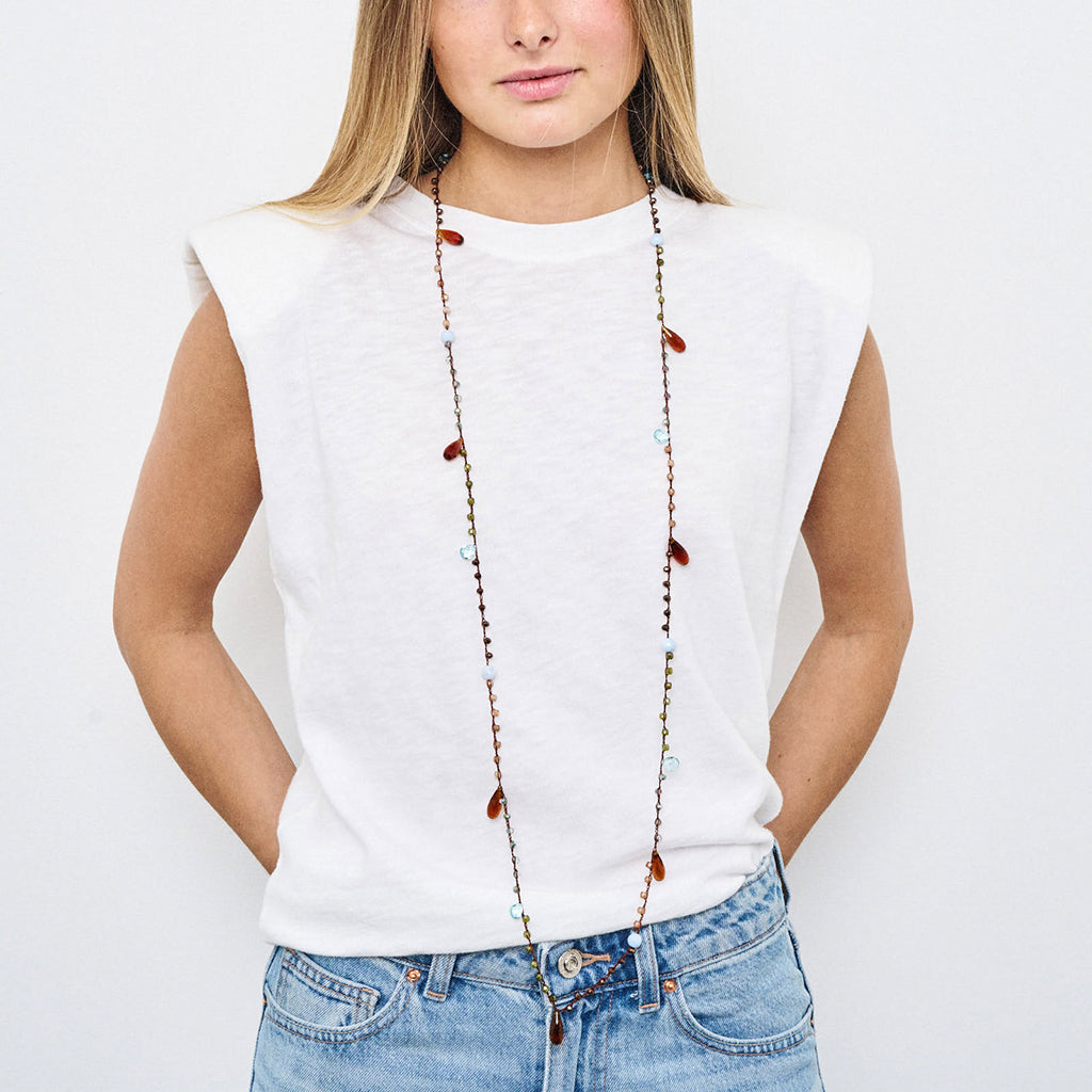MAGIC EDELSTEIN KETTE BRAUNER CHALZEDON