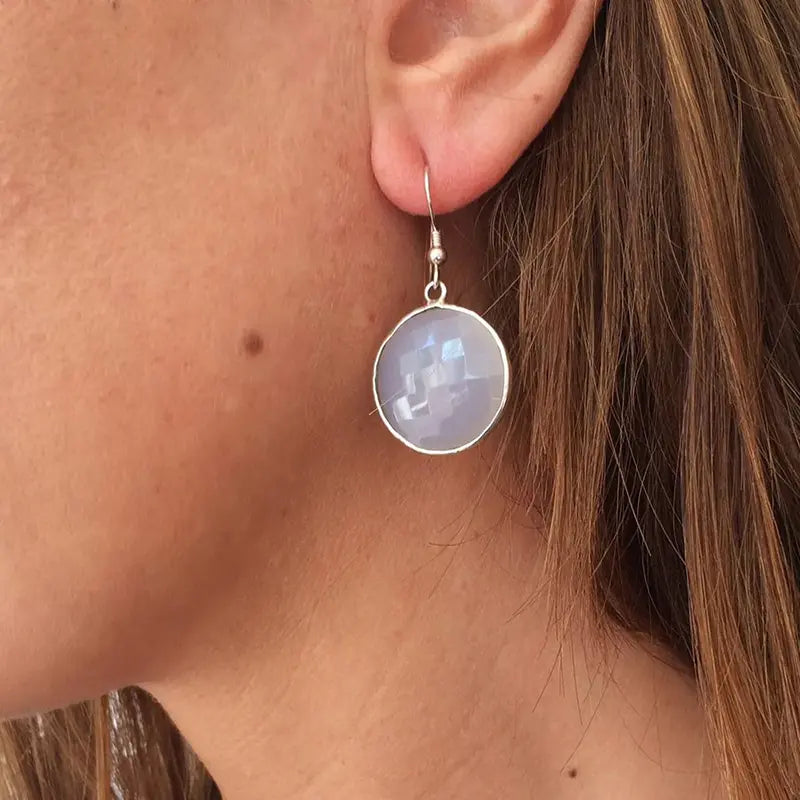 Ohringe mit Mondstein