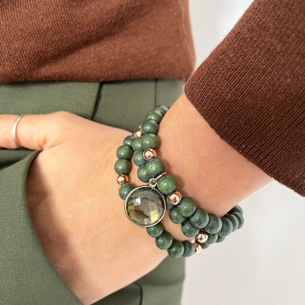 PINUS ARMBAND TANNE LABRADORIT