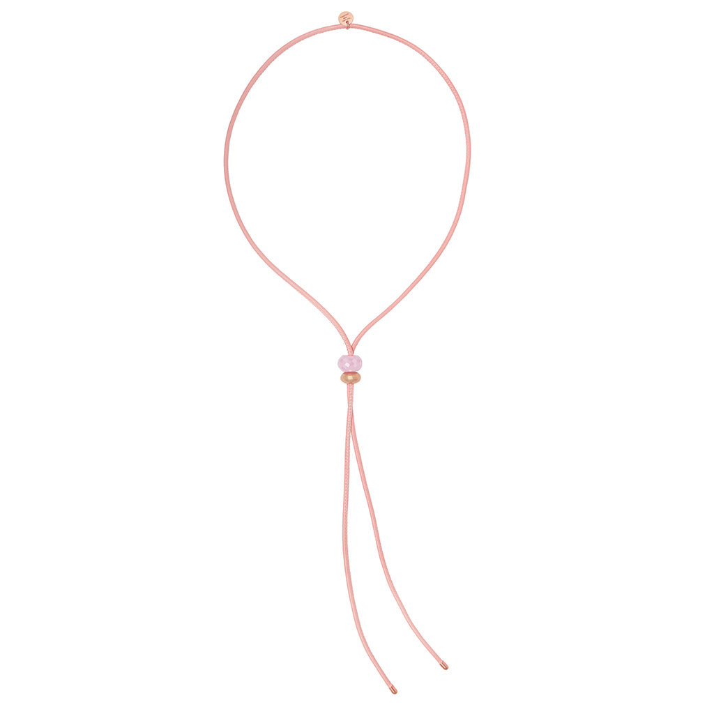 ANNY KETTE KURZ EDELSTEIN Rosenquarz