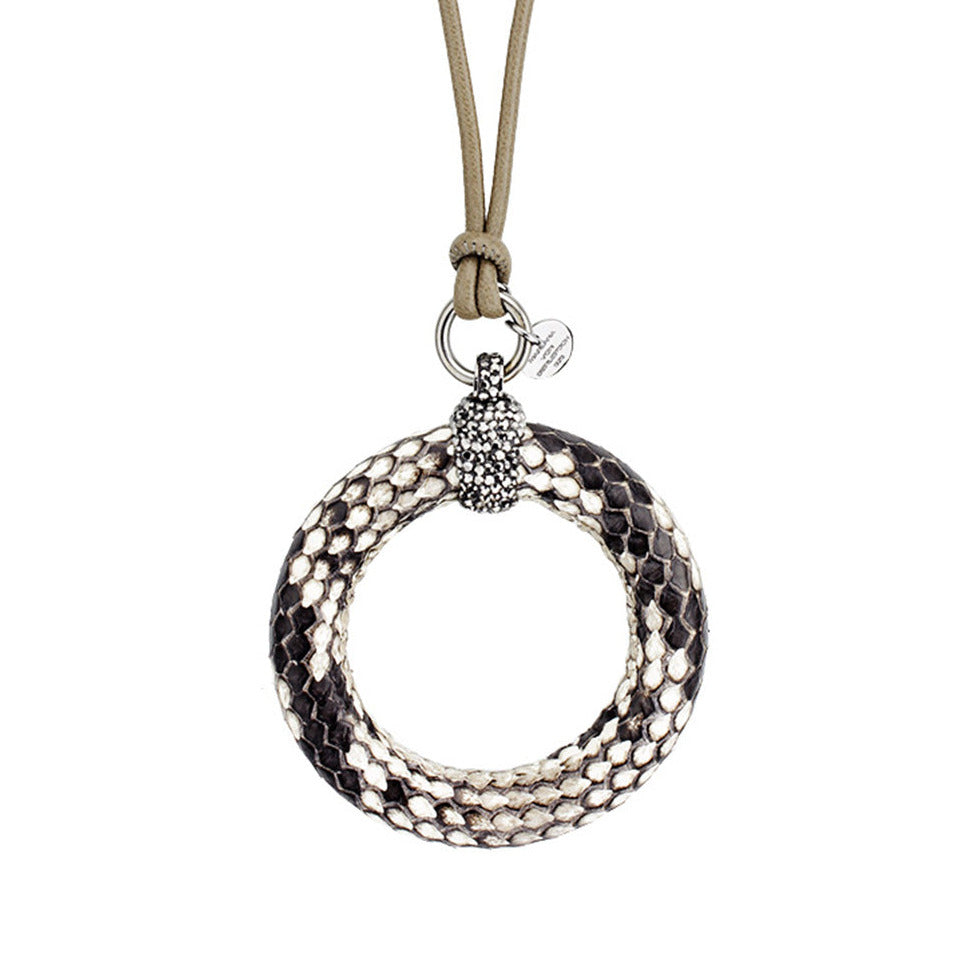 GLUSTER KETTE NATUR GRAU