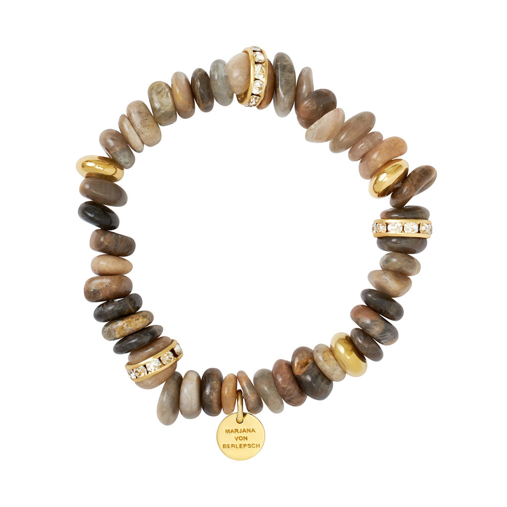 LOTTIE ARMBAND MULTI BRAUN
