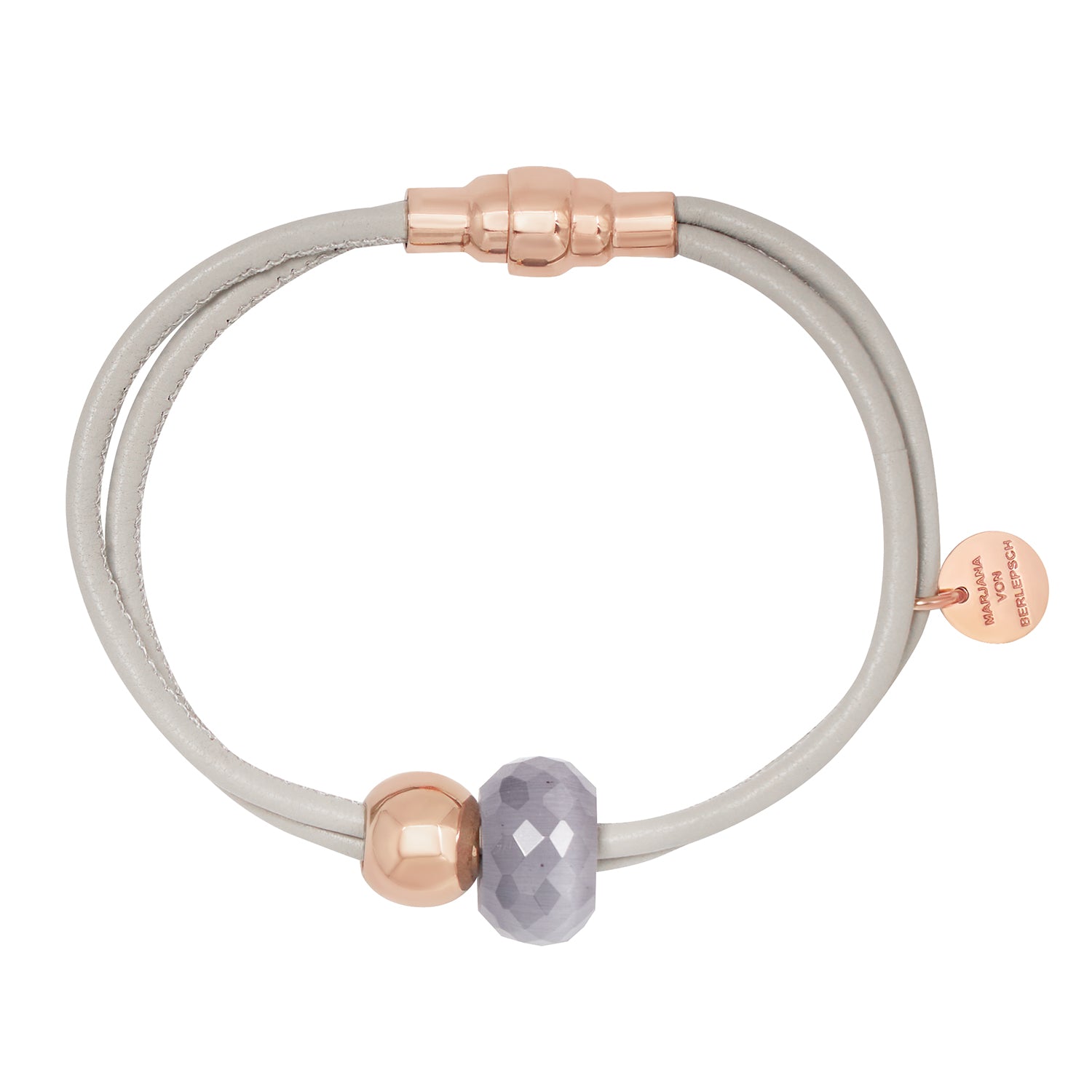 SALLY ARMBAND white Onyx