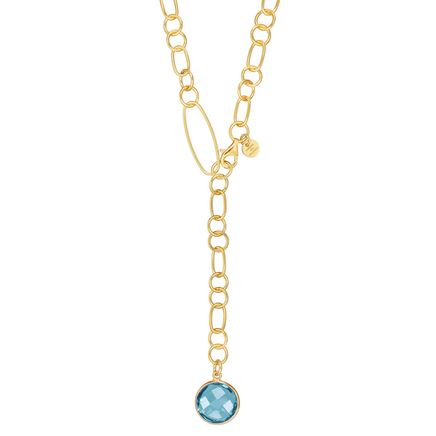 TAMRA CHARM KETTE BLUE TOPAZ