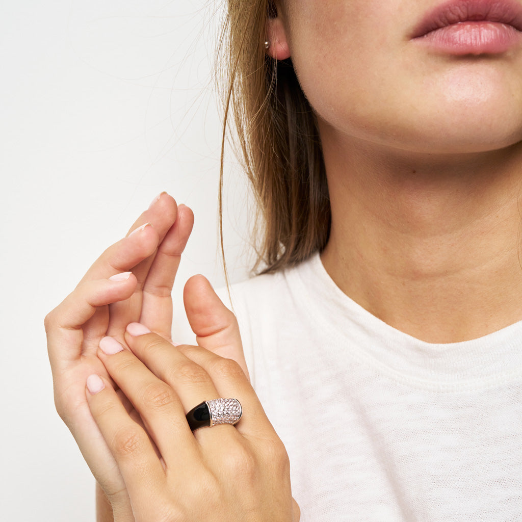 THEA RING schwarz
