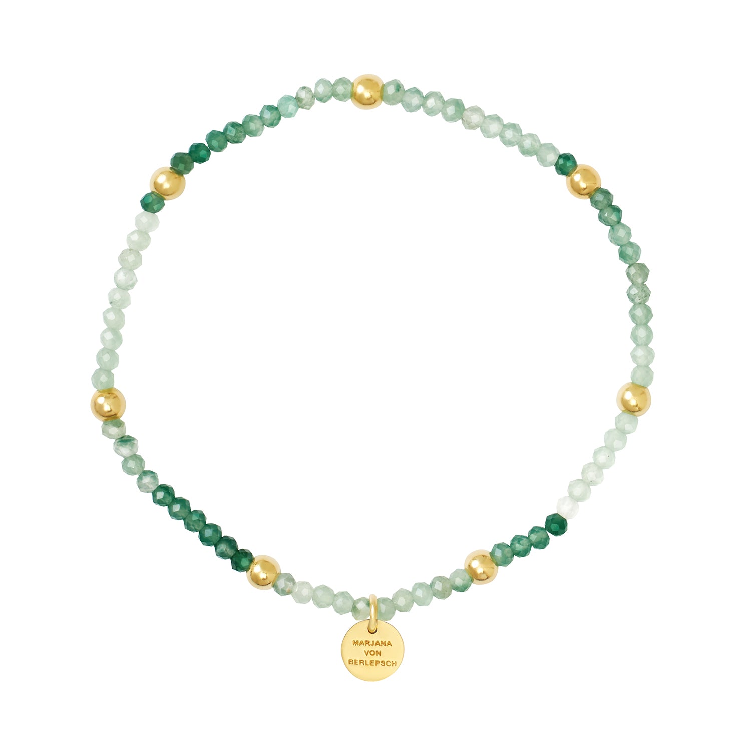 TILA ARMBAND SAPHIR GRÜN