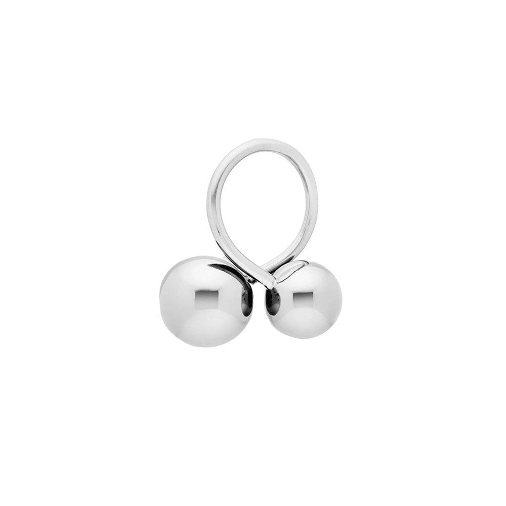 CAMA Kugel Ring Silber