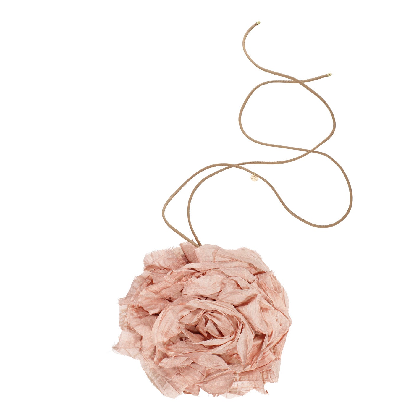 GINETTE BROSCHE LEDER creme