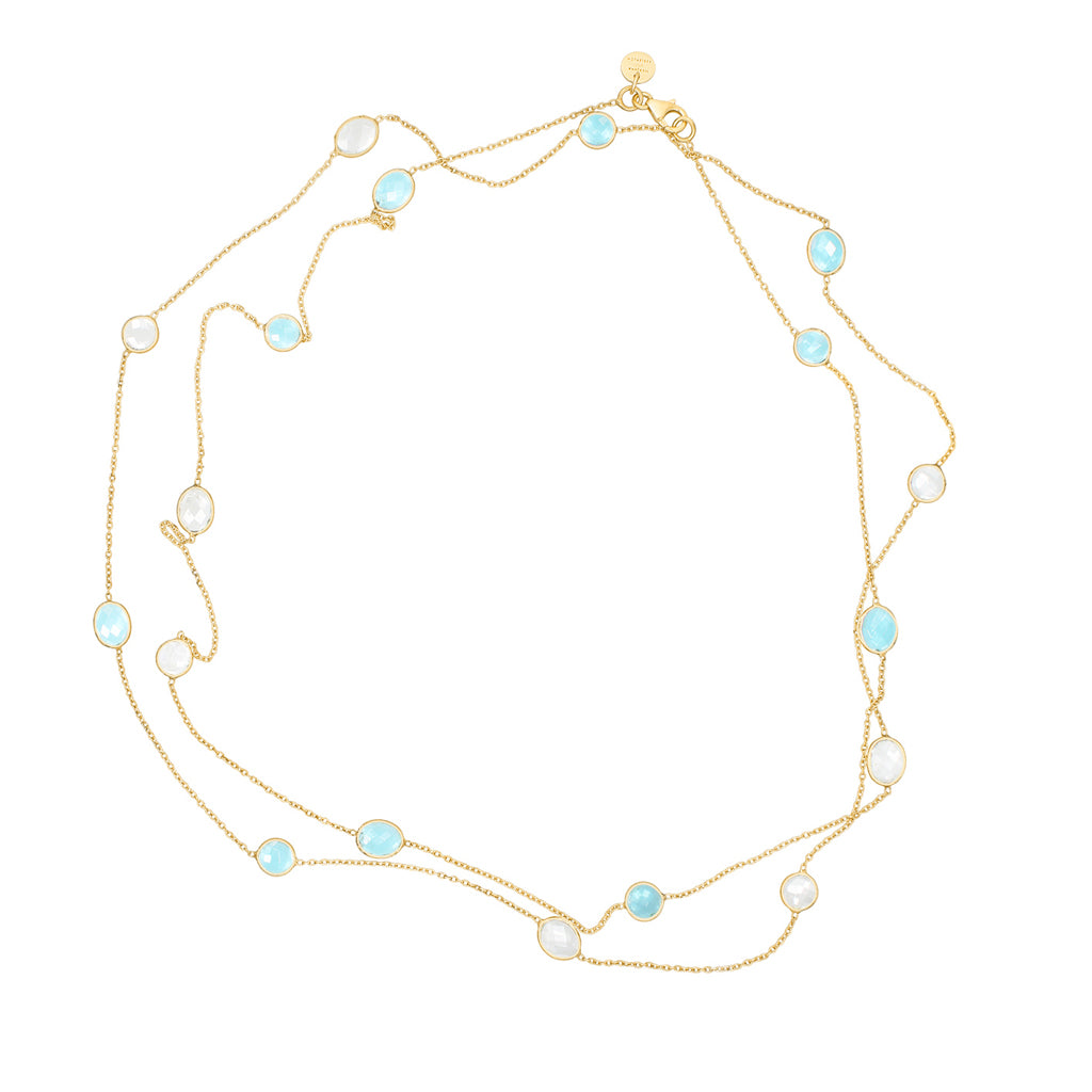 MYRTE KETTE Blue Topaz Mix