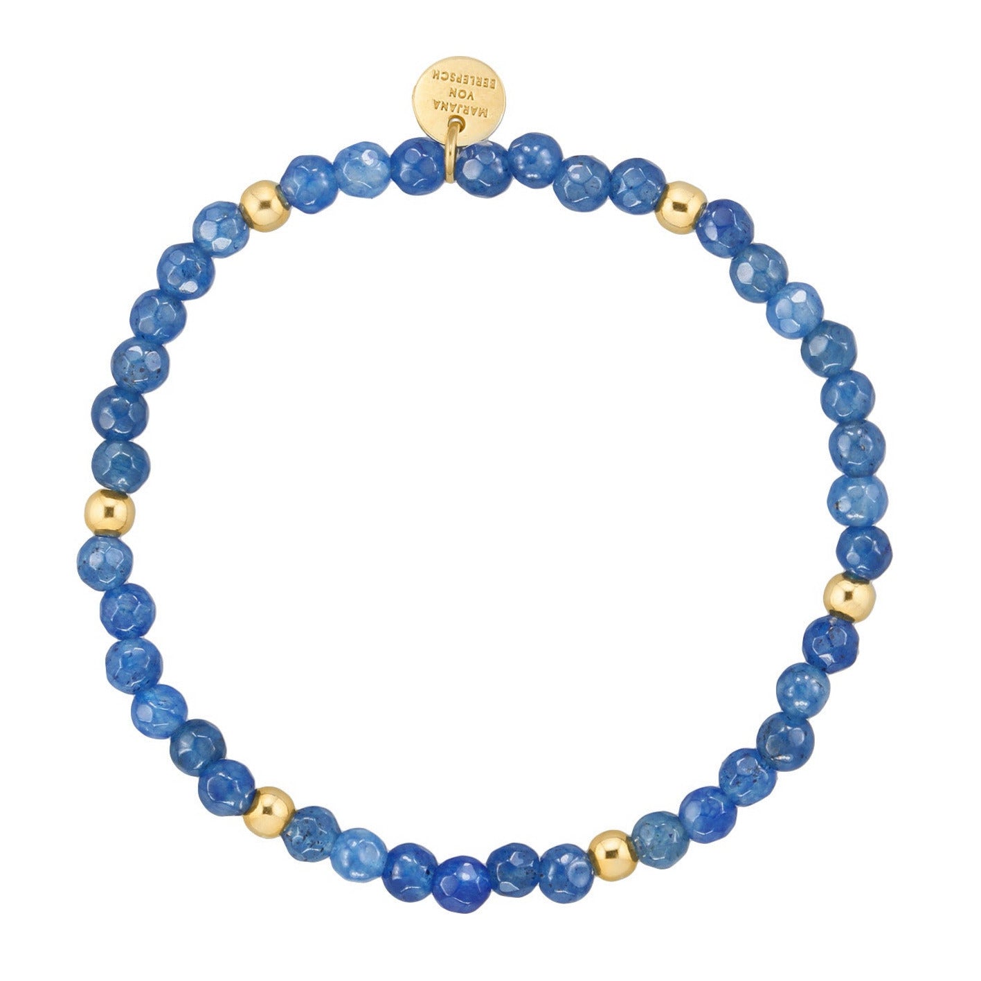 TILA Azurblau Gold