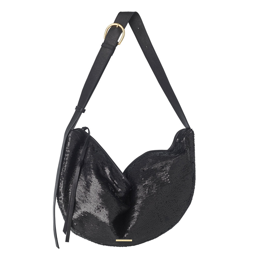 VENETIA BIG PAILLETTE SCHWARZ