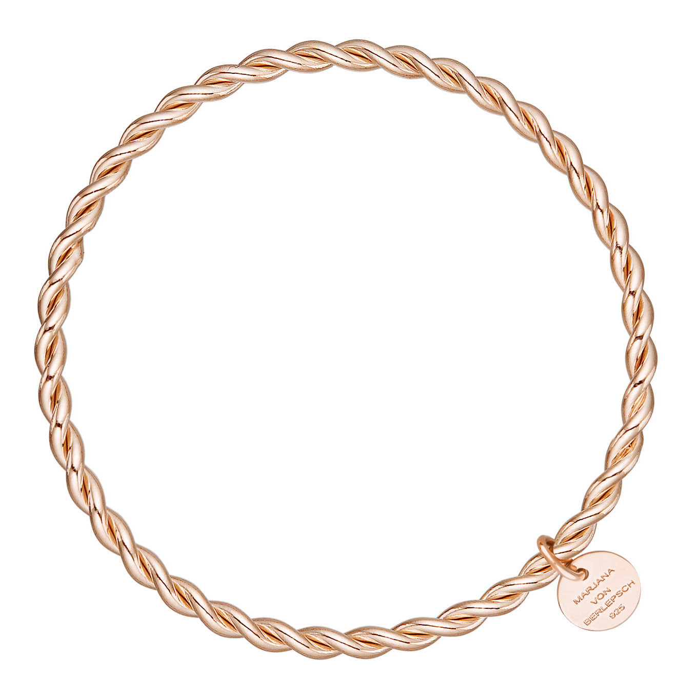 ARIA BANGLE ROSÉGOLD