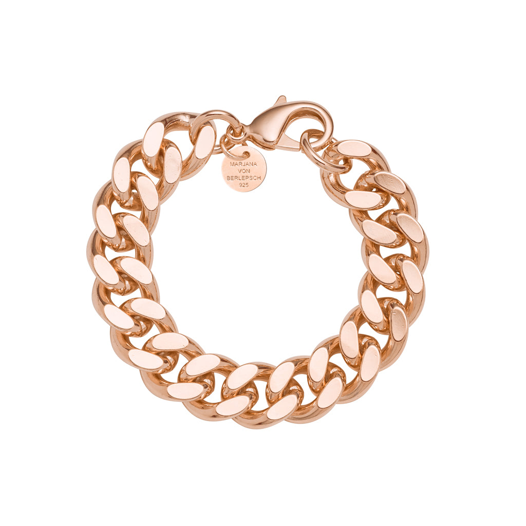 KAVA PANZERARMBAND ROSÉGOLD